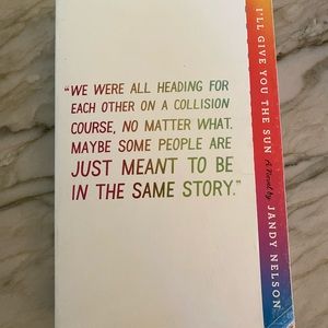 Book : I’ll Give You the Sun by Janet Nelson